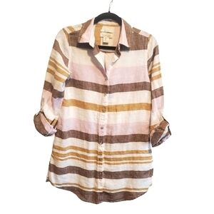 Rachel Zoe Small Linen Button Up